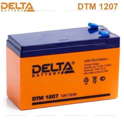 Аккумулятор DTM 1207, Delta