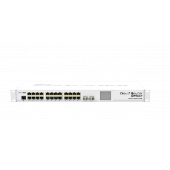 Коммутатор Mikrotik CRS226-24G-2S+RM