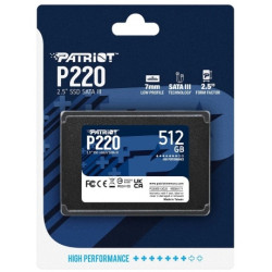 SSD PATRIOT 512gb