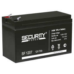 Security Force SF 1207 - аккумулятор свинцово-кислотный