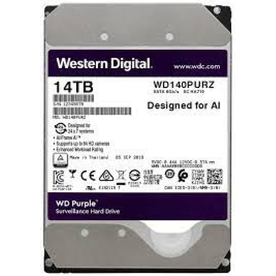 Жесткий диск WD Purple 14ТБ