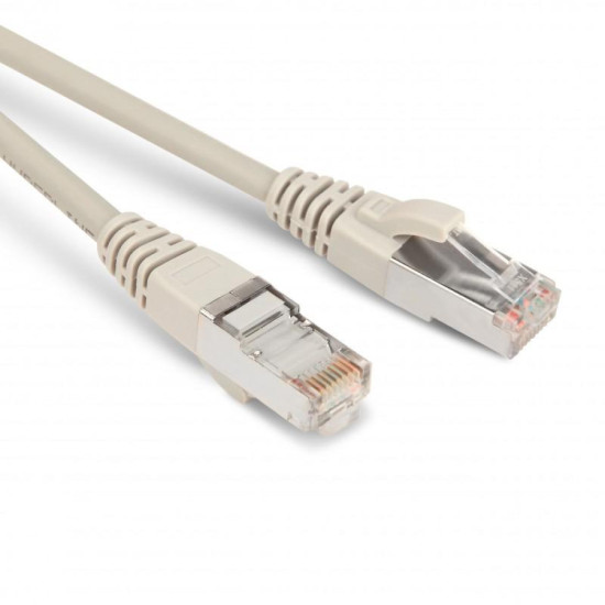 Патч-корд медный U/UTP кат.5е (0,3м) PVC (серый) Cabeus (PC-UTP-RJ45-Cat.5e-0.3m)