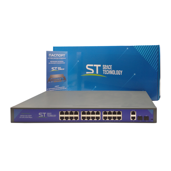 ST-S242POE (24G/2G/2S/400W/AB)PRO